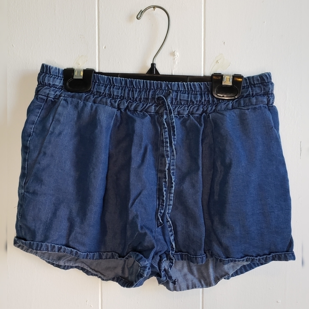 Zara Basic Drawstring Shorts - image 1